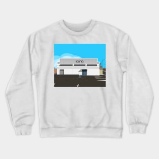 Iconic Building (Rear) Stuart Place Historic Architecture Crewneck Sweatshirt